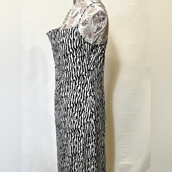 OPEN EDIT Beige and black‎ zebra print slip dress size M. - Picture 5 of 14